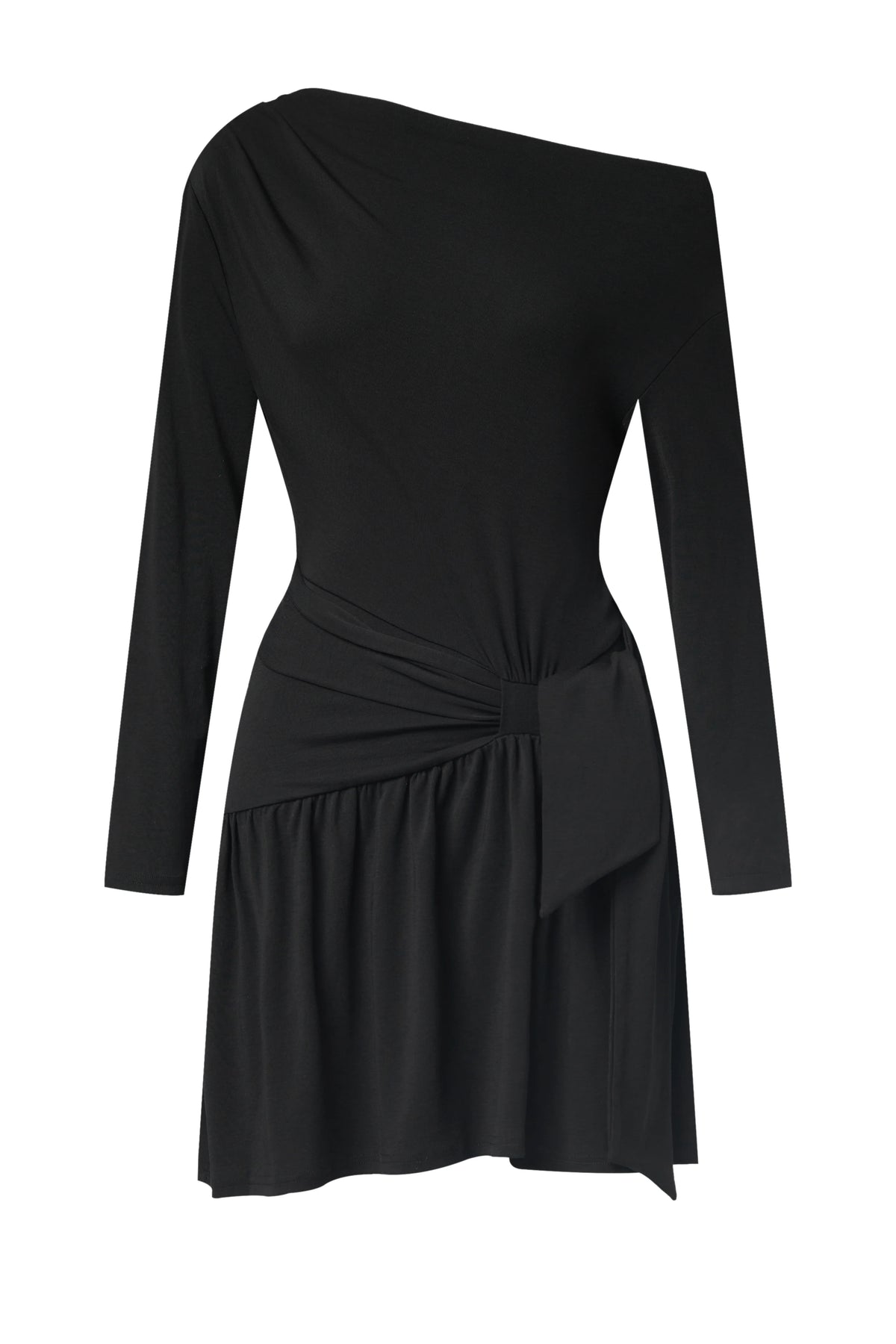 Tie waist mini dress