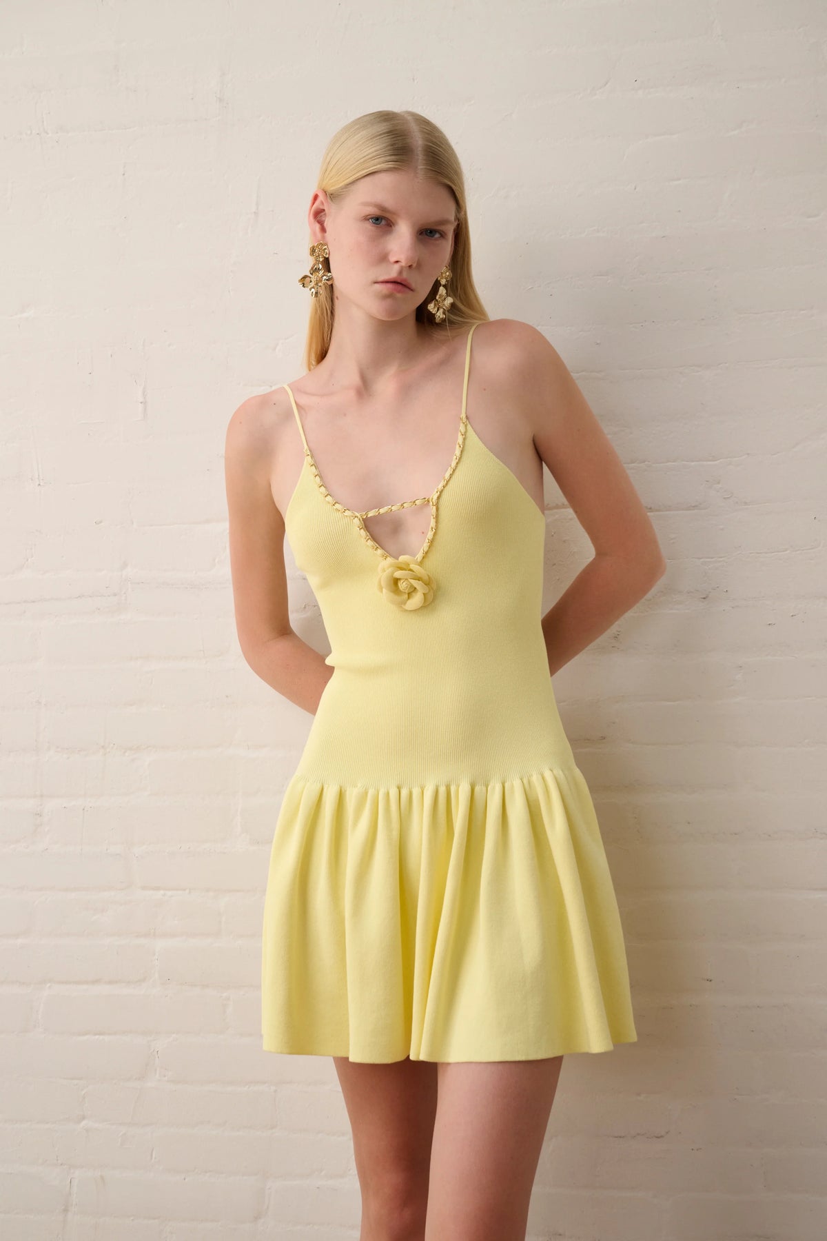 Spaghetti strap mini dress